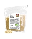 Harina de anacardo BIO 1 kg - sin desengrasar - elaborada a partir de anacardos sin tostar y sin sal en calidad de...
