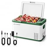 A-Premium 12 Volt Refrigerator 28QT/26.1L Portable Car Fridge Cooler