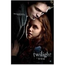 BNvxr Twilight Wall Art, 16x24 inch Canvas Print for Bedroom, Aesthetic Decor Gifts, Unframed