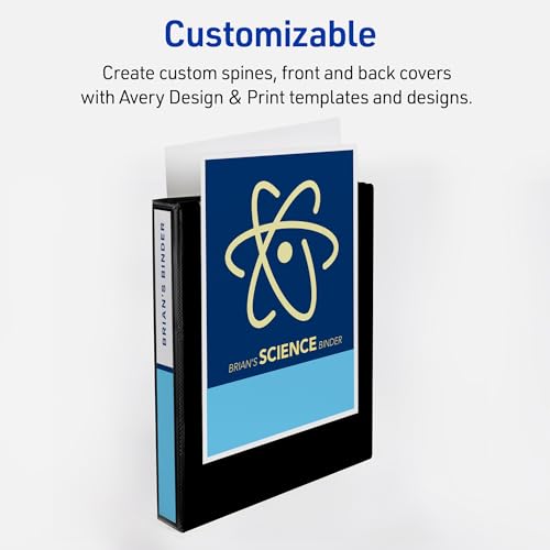 Image of Avery Heavy-Duty View Binder with 1 Inch One Touch EZD Ring, White, 1 Binder (79799)