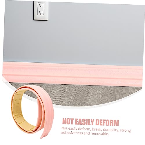 Angoily 6 Rolos Contornando Backsplash Para Rodapé De Canto Sala De Acabamento Auto-Escritório E Ade