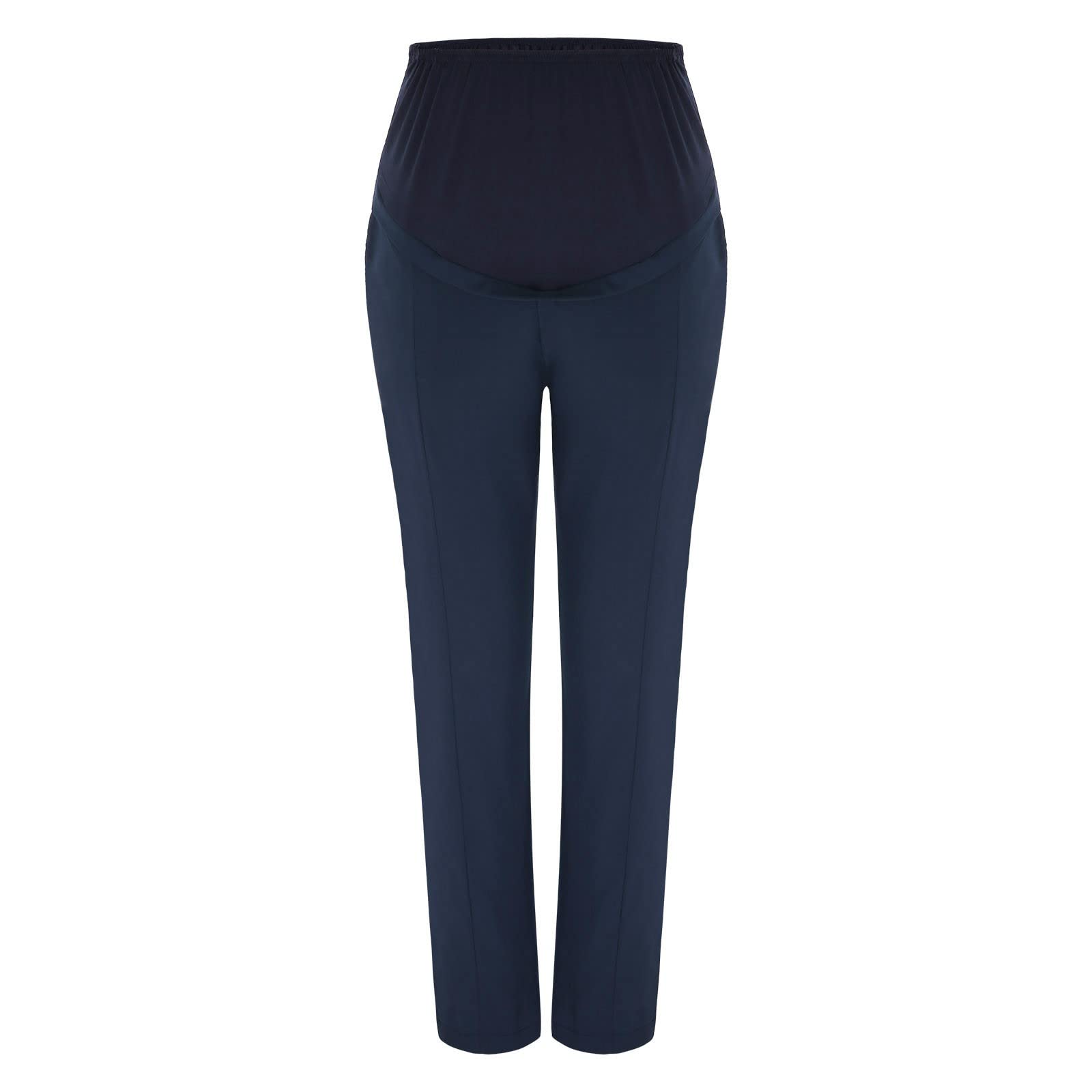 Mujer lactante vientre desgarrado pantalones de maternidad pantalones embarazadas legging jeans prop pantalones de maternidad pantalones de mujer negro