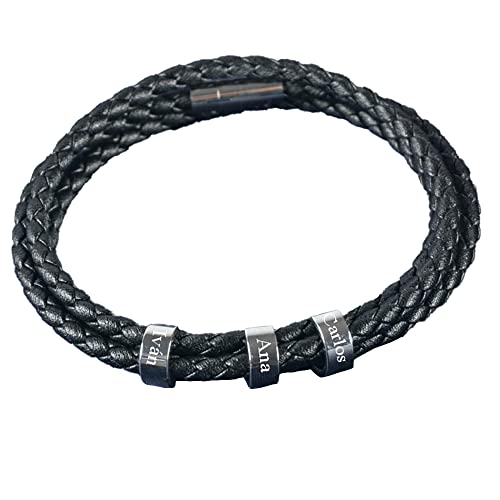 My original gift Bracelet pour homme gravé avec le texte de votre choix Cover