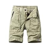 Mens Shorts 6 Inch Inseam 2023 Bermuda Shorts for Mens, 2023 Relaxed Fit Cargo Shorts Drawstring But