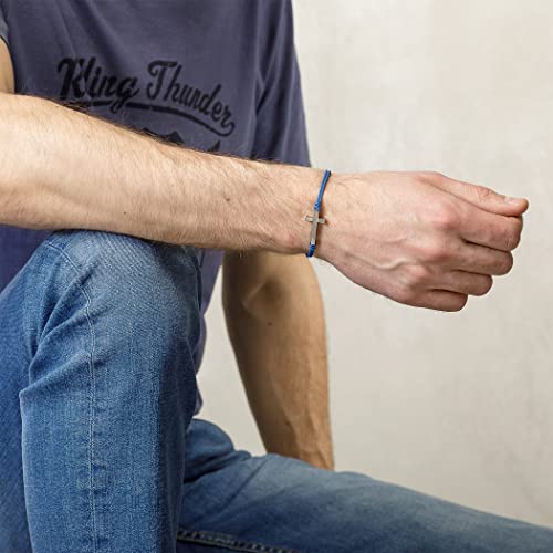 Pulsera Ajustable Cruz Paracord Unisex Wind Passion miniatura 4