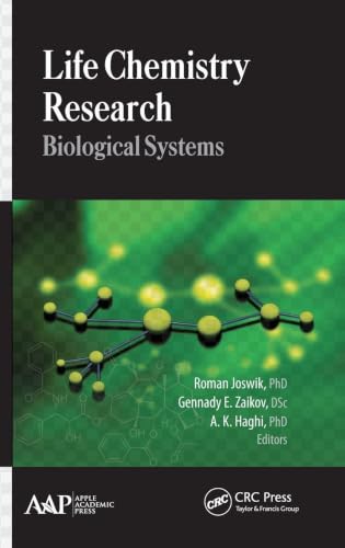Buy Life Chemistry Research: Biological Systems — BookShops.in
