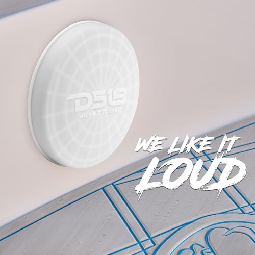 DS18 Hydro CS-6/WH 6.5" Silicone Marine Speaker Cover - Water, Dust and UV Rays Protection - Compatible with Tower Speakers - Great Durability - Special Edition (Pair) by DS18 - Used condition - Image 4