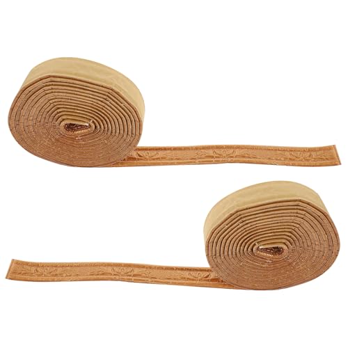 jojofuny 2 Di Bordatura Autoadesiva Per Pareti 4 Cm Modanatura Angolare in Rame Con Fiori Facile Da Installare