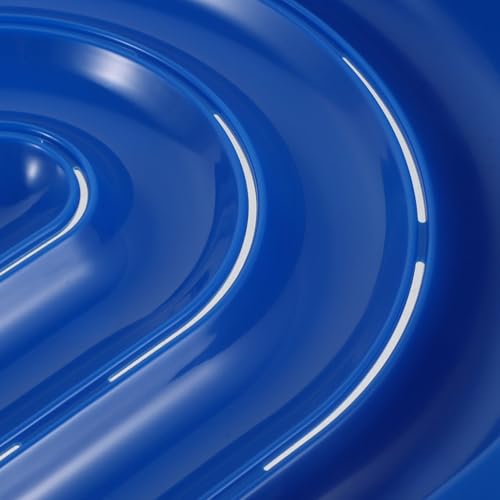 Kit d'apprentissage de la propreté pour chat avec siège réutilisable bleu - 4