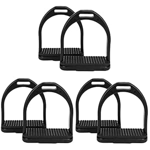 LIOOBO 2 Stks Paardrijden Stijgbeugels Springen Stijgbeugels Plastic Stijgbeugels Jeugd Stijgbeugels Zadel Stijgbeugels Niet