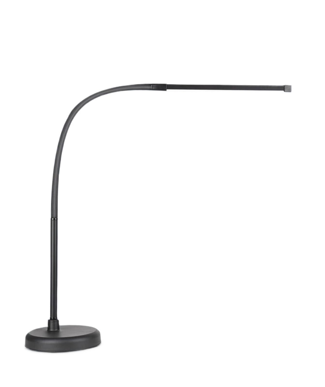 WXVFX LED Desk Lamp, Swing Arm Architect Task Lamp with Long Flexible Gooseneck, 3 Color Modes, and USB Adapter(Black)