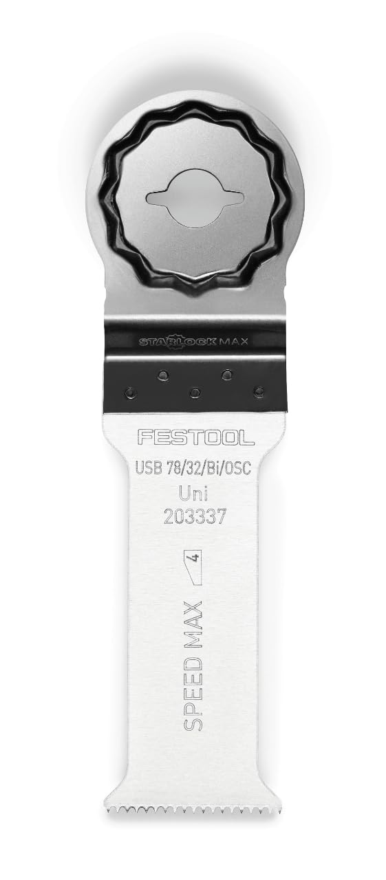 Festool 203337 Universal Bi-Metal Saw Blades 5-Piece, 78 mm Length x 32 mm Width