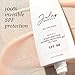 Julep No Excuses SPF 40 Clear Facial Sunscreen Broad-Spectrum - Glow Face Moisturizer With Antioxidants - Non-Greasy Formula - Safe for Sensitive and Acne Prone Skin - 1 Fl Oz