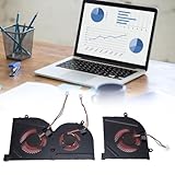 Conception compatible : Ce ventilateur de refroidissement pour processeur et carte graphique est spécialement conçu pour remplacer celui des ordinateurs portables MSIPro GS63 GS63VR GS73 GS73VR, garantissant un ajustement parfait et des performances optimales pour votre appareil.