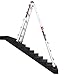 Little Giant Ladder Systems, Velocity with Wheels, M22, 22 Ft, Multi-Position Ladder, Aluminum, Type 1A, 300 lbs Weight Rating, (15422-001)