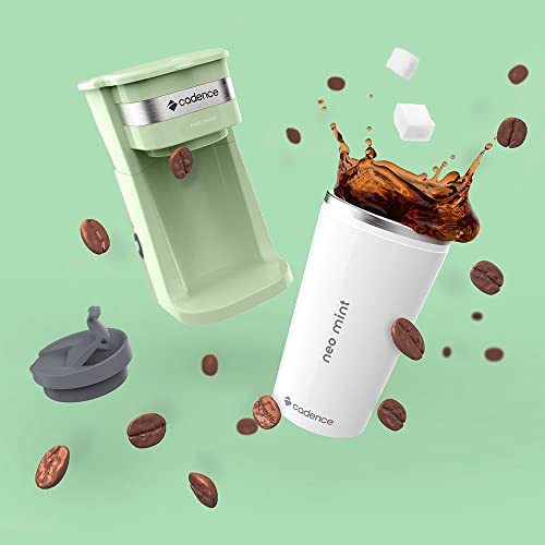 Cafeteira Elétrica Cadence Neo Mint com Copo Térmico, 400ml, 110V, 700W, CAF209
