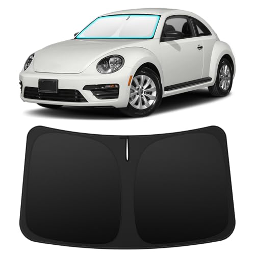 Image of INSAUTO Custom Fit Windshield Sun Shade for Volkswagen /VW Beetle 2012-2019