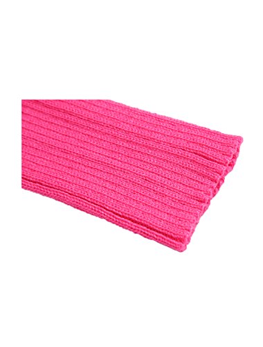 Image of uxcell Women's Knitted Design Solid Warm Thick Knee High Length Ribbed Leg Warmers
