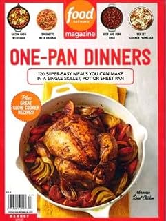 Food Network One Pan Dinners Magazine Issue 9 120 Super-Easy Meals You Can Make In A Single Skillet