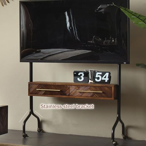 Soporte móvil para TV ajustable con ruedas para 45-75 pulg. miniatura 7