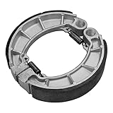 Cyleto Rear Brake Shoes Pads for Honda TRX 350 400 420 450 500 For Honda Fourtrax Foreman Rancher