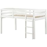 Concord Junior Loft Bed, Twin, White