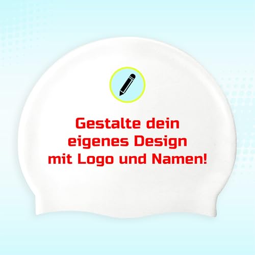 Tyron Silikon Badekappe (weiß - S)