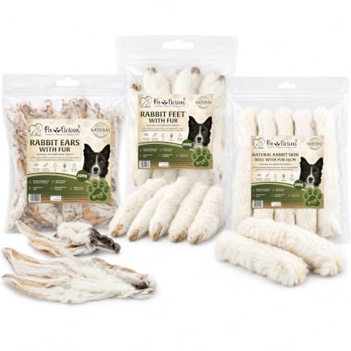 Pawlicious 400g Dog Treats Box – Choose Any 2 200g Rabbit treats from 3