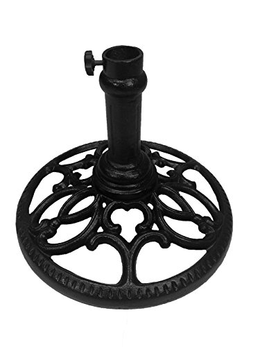 Image of Oakland Living Round Umbrella Stand, Black
