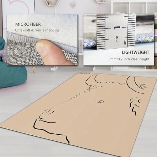 Tapis Antidérapant Lavable 160x200cm pour Entrée et Cuisine Sécurisée - 6