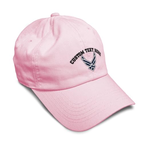 Image of Speedy Pros Soft Baseball Hat Embroidered Dad Hat Air Force Emblem Embroidery Men & Ladies Baseball Cap Cotton