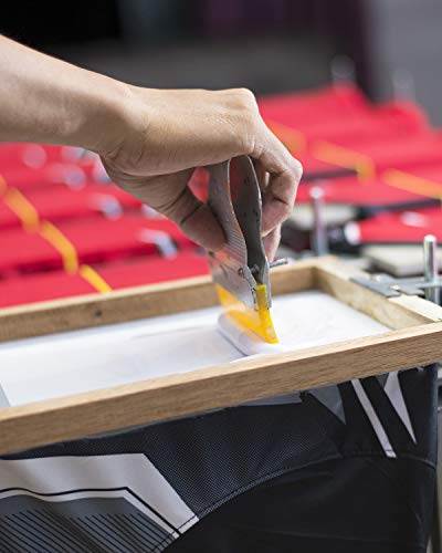 image for Caydo 3 Pieces 3 Size Wood Silk Screen Printing Frame with Mesh for Sc