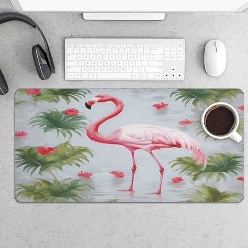 White Flamingo Desk Pad Base de Goma Grande 60x30 cm miniatura 5