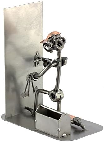 Steelman24 I Nuts and bolts sculpture Locksmith Door I Handmade ornaments I Made in Germany I I Metal figurine