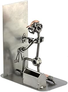 Steelman24 I Nuts and bolts sculpture Locksmith Door I Handmade ornaments I Made in Germany I I Metal figurine