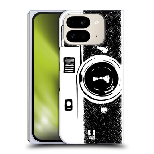 Head Case Designs Old Style Kamera Sketch Handgezeichnete Gadgets Harte Rueckseiten Handyhülle Hülle Huelle kompatibel mit Google Pixel 9 Pro Fold Head Case Designs Old Style Kamera Sketch Handgezeichnete Gadgets Harte Rueckseiten Handyhülle Hülle Huelle kompatibel mit Google Pixel 9 Pro Fold
