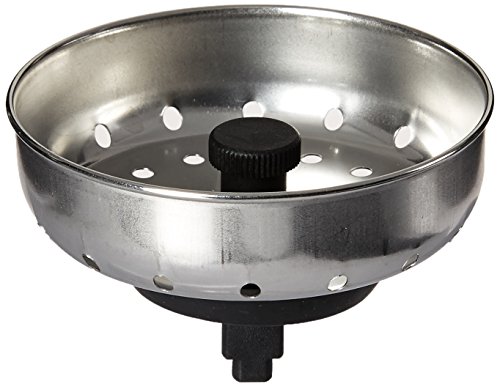 Winco Sink Strainer with Stopper, 3 .13-Inch