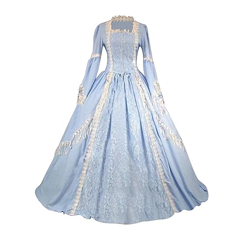 blue 18th century dress AISLING TIE BACK A-LINE MIDI DRESS (NAVY/GOLD) | Love Cherish main image 0