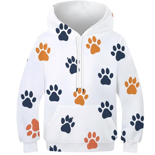 Sweat à capuche enfant avec motif 3D le cadeau idéal pour fille et garçon de 6-15 ans