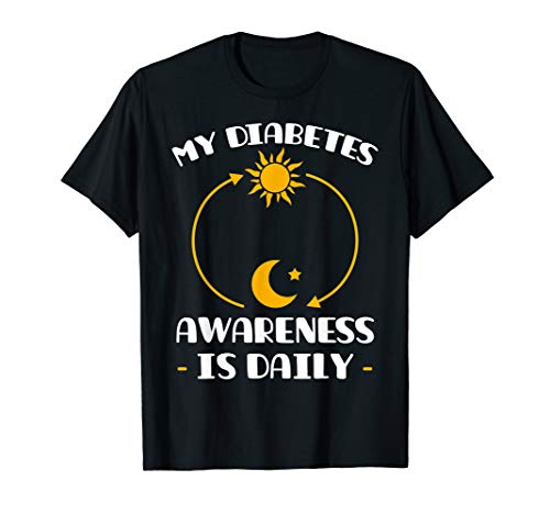 Diabetic Shirt Diabetes Awareness Insulin Pancreas Gift Idea