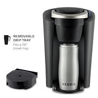 Keurig K-Compact Single-Serve K-Cup Pod Coffee Maker, with 3 Brew Sizes, Smart Start Feature, 36oz Removable Reservoir, Black — image 3