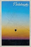  Notebook: Airship Luftschiff pilota di mongolfiera Professional Composition Book Journal Diary for Men, Women, Teen & Kids Vintage Retro Design for notes on how to become a balloonist