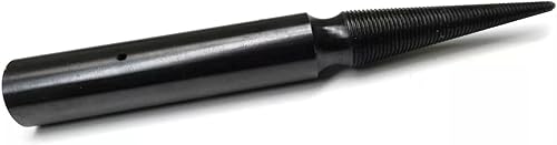 Miniatura 5 de Husillo 3/8 "Agujero de eje para torno de calvicie Husillo de motor 6 "de largo agarre de fricción mano derecha roscada cónico