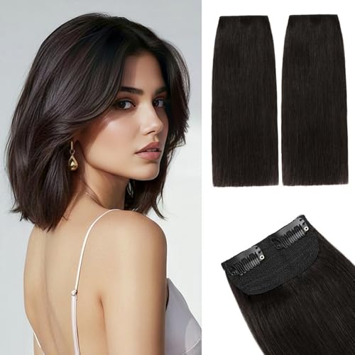 Rich Choices Short Clip in Hair Extensions Real Human Hair