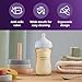Philips Avent PPSU Natural Baby Bottles - with Medium Flow Nipples (Flow 3), 9oz, 2-Pack, SCY943/12