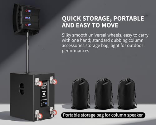 NBVOICE PRX ONE 2400W PA Speaker System w/ 15\" Sub | 131dB Zero-Distortion Sound | Bluetooth DSP Control | Road-Ready Birch Enclosure | 7-Yr Warranty - Thumbnail 7