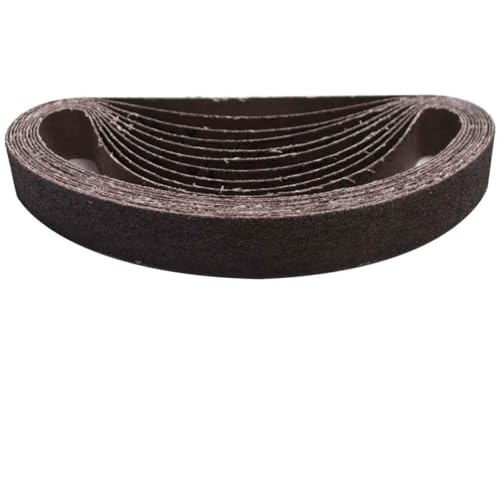 United Abrasives SAIT 60021 1/4x18 Quick Ship 1A-X Aluminum Oxide File Sander Belt, 100 Grit, 10 pack