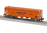American Flyer A/F Santa FE 3 Bay Covered