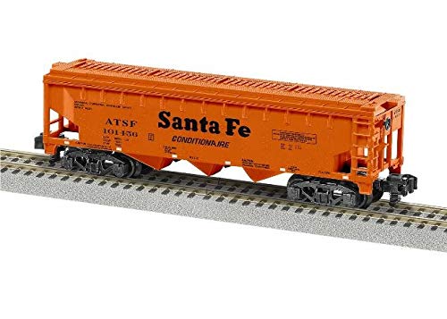 American Flyer A/F Santa FE 3 Bay Covered
