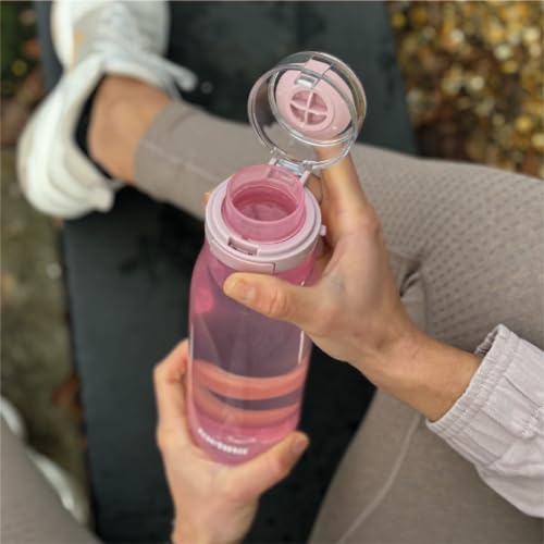 Kichna The Quencher Sports Drinks Water Bottle 700ml, Blush Pink, 700 ml - Image 4